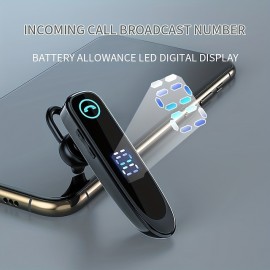 Wireless Business Headset With LED Power Display without Charging Box
