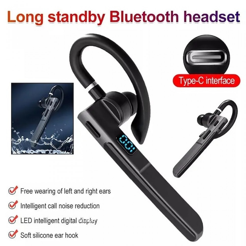 X6 Bluetooth Earphones 5.3 Headphones Stereo Handsfree Noise Canceling Wireless Business Headset With HD Mic For All Smart Phone
X6 Bluetooth Earphones 5.3 Headphones Stereo Handsfree Noise Canceling Wireless Business Headset With HD Mic For All Smart Phone